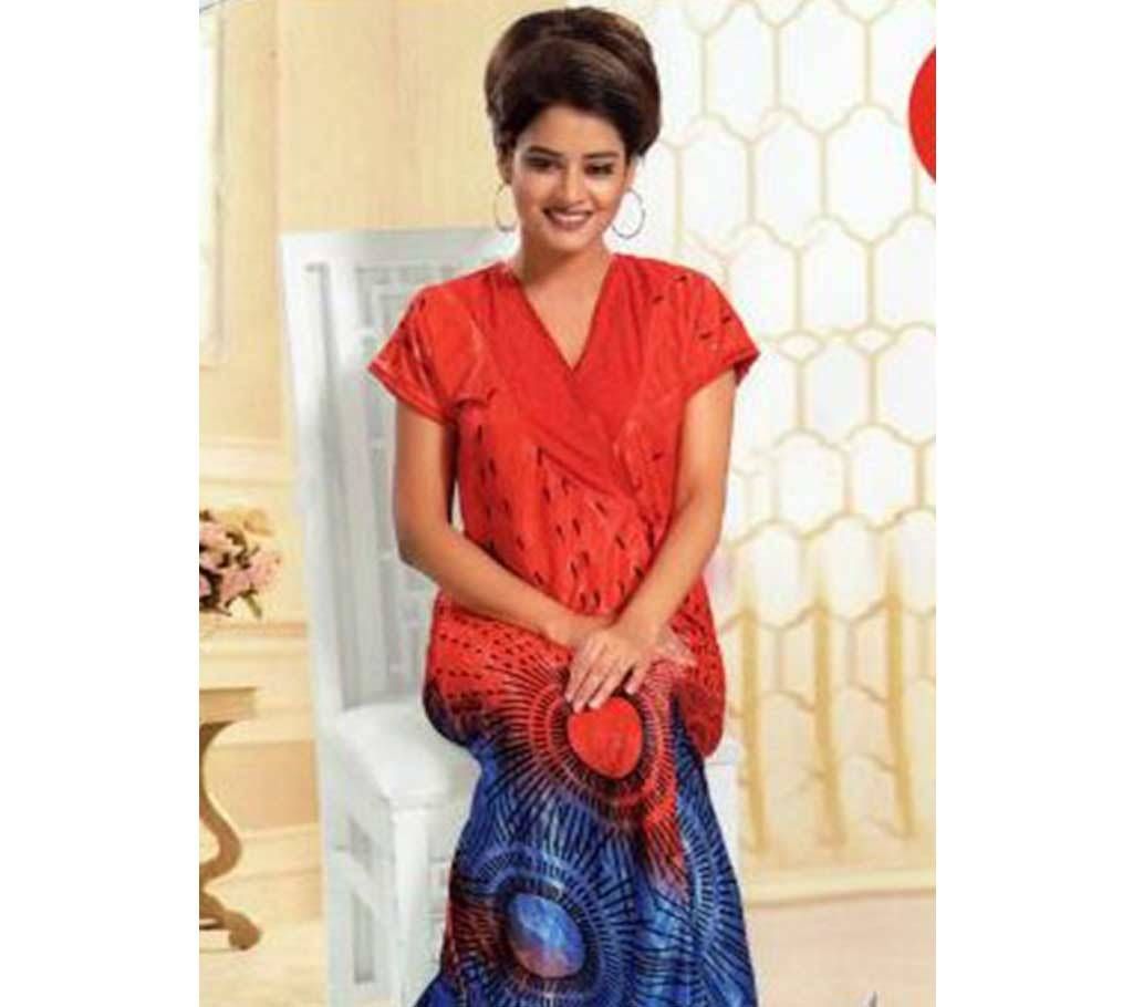 Two Part Nighty-BT-6007 Red