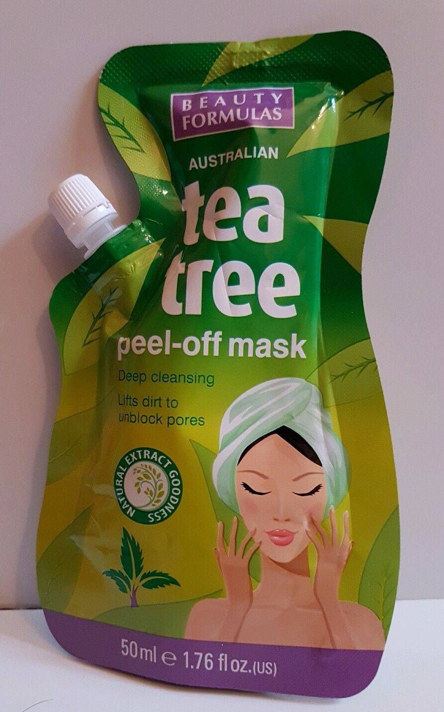 Australian Tea Tree Peel Off Mask 50 ml Deep Clean Remove Blackheads Airtight