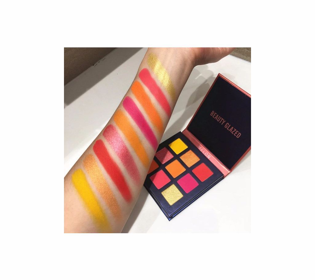 Beauty Glazed Long Lasting High Pigment Colorful Waterproof  Eyeshadow Pallete