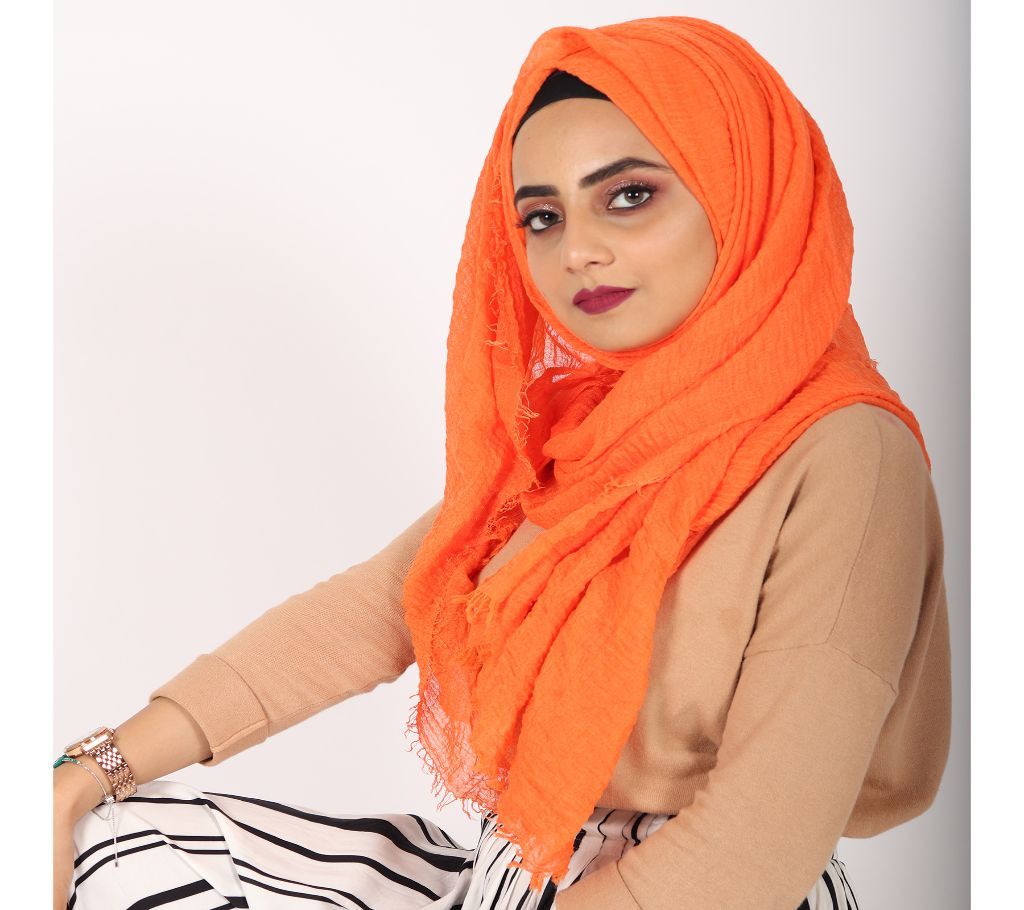 Crinkle Hijab For Womens