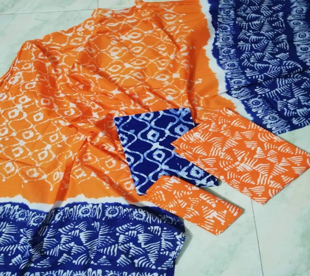 Unstitched Mom Batik Dress 1