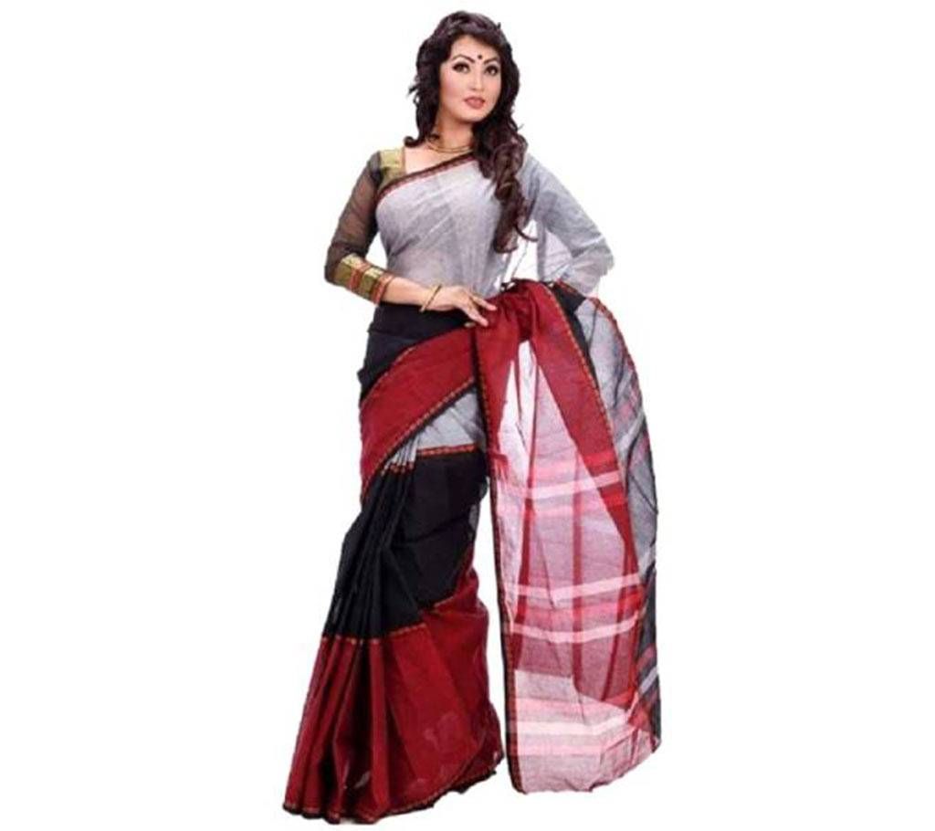 Multi Color Pure Cotton Sharee