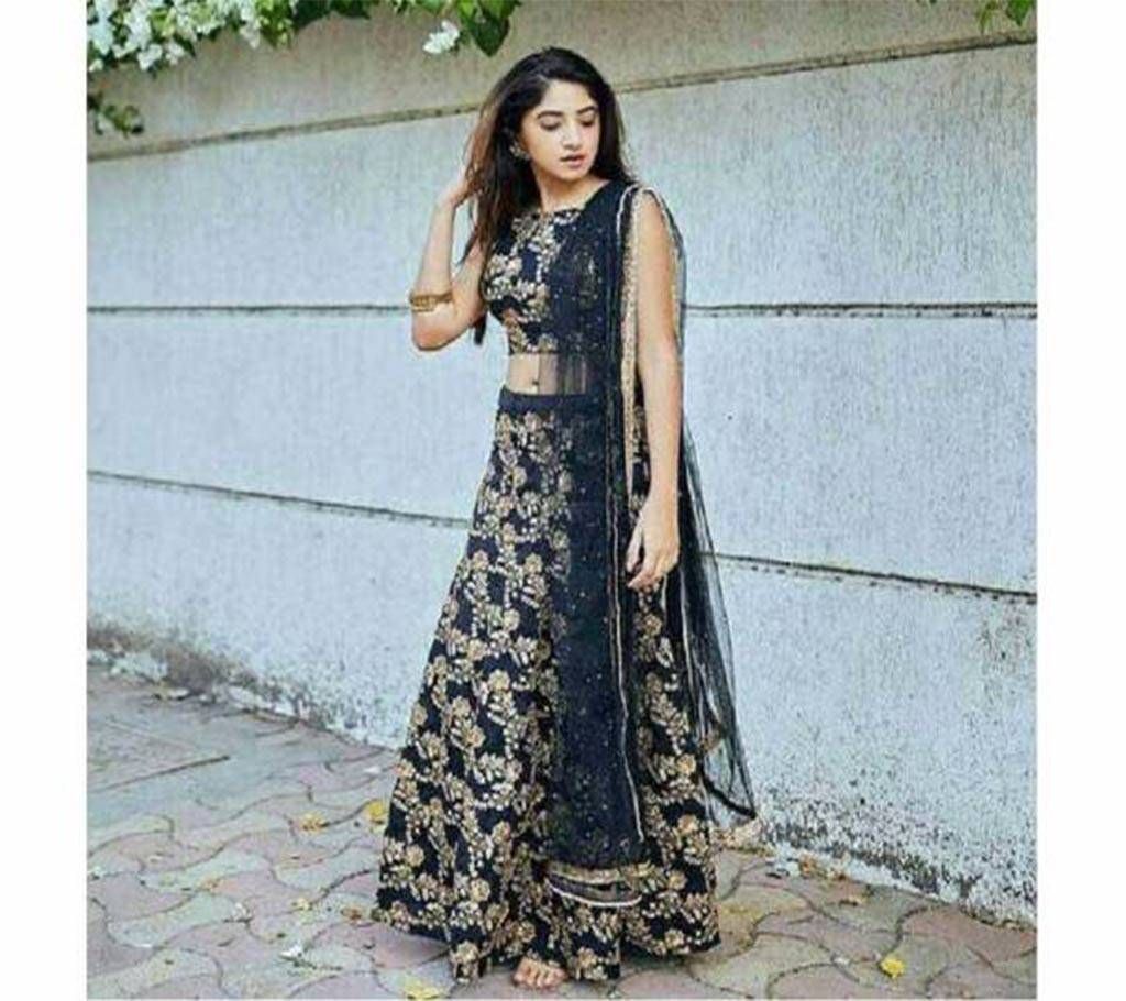 Unstitched Dhupian Lehenga