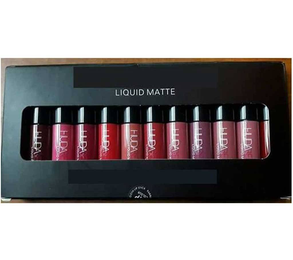 Huda Beauty Liquid Matte Lipstick-12 Pcs