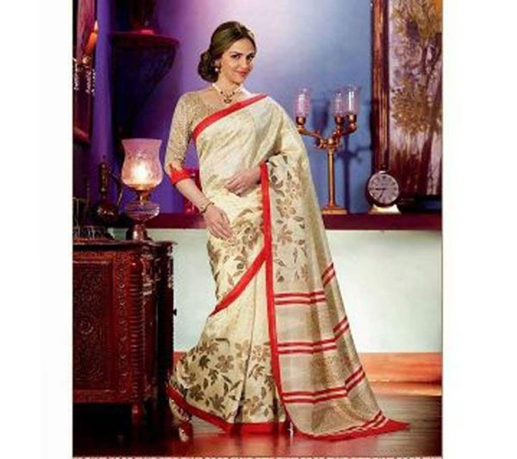 Assam Silk Digital Printed Sharee