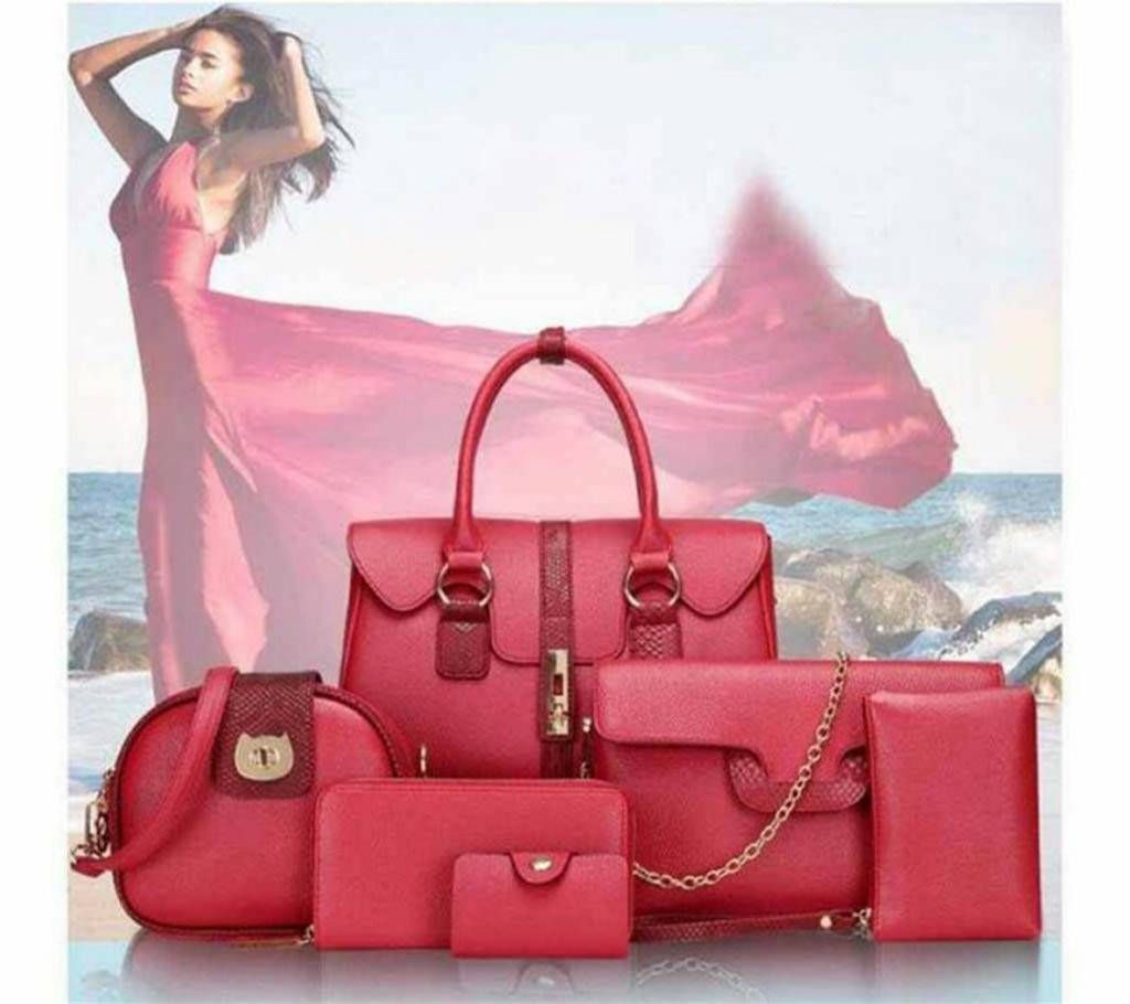 Ladies Bag - 4 pcs Set