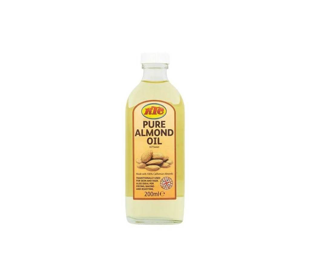 KTC Almond Hair Oil 200ml UK 