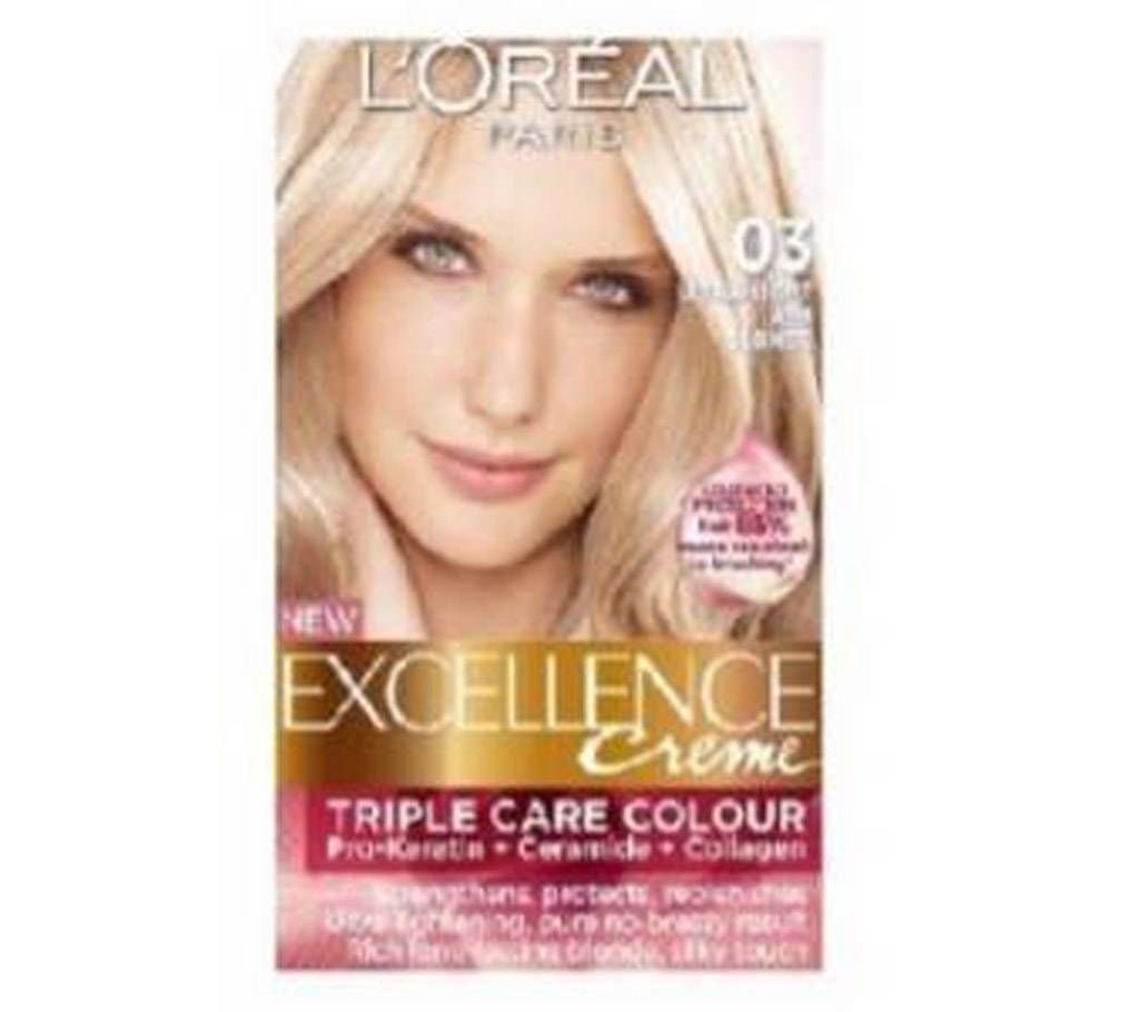 L'Oreal 03 Lightest Natural Ash Blonde - Belgium