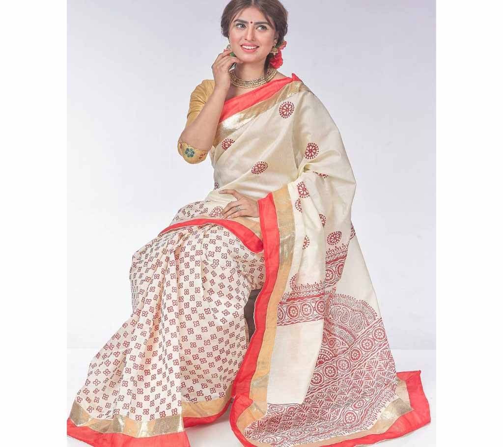 Boishakhi Indian katan saree