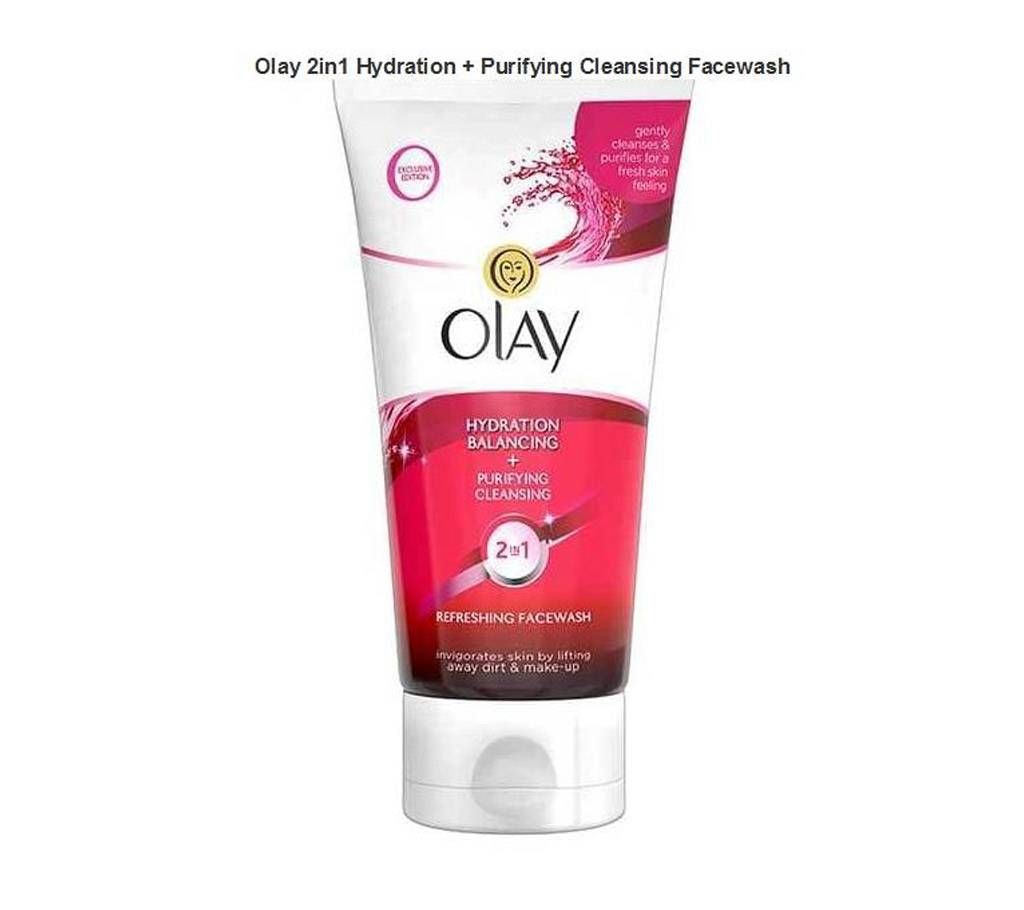 Olay 2in1 Hydration + Purifying Cleansing Facewash UK