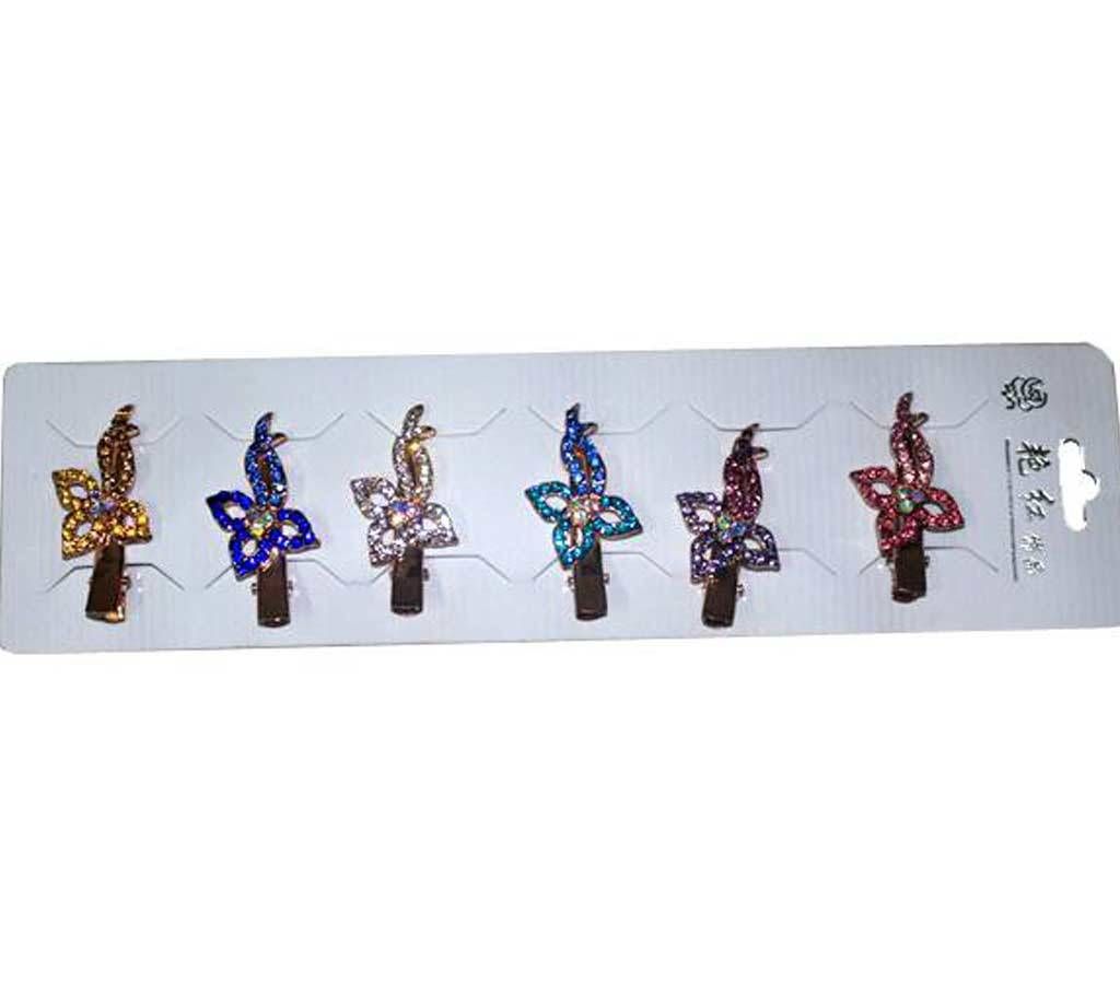 Metal Hair Clip (6 pcs)