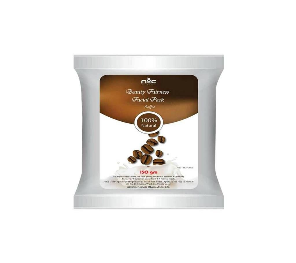 Beauty Fairness Facial Pack Coffee flavor 150 gm (Thailand)