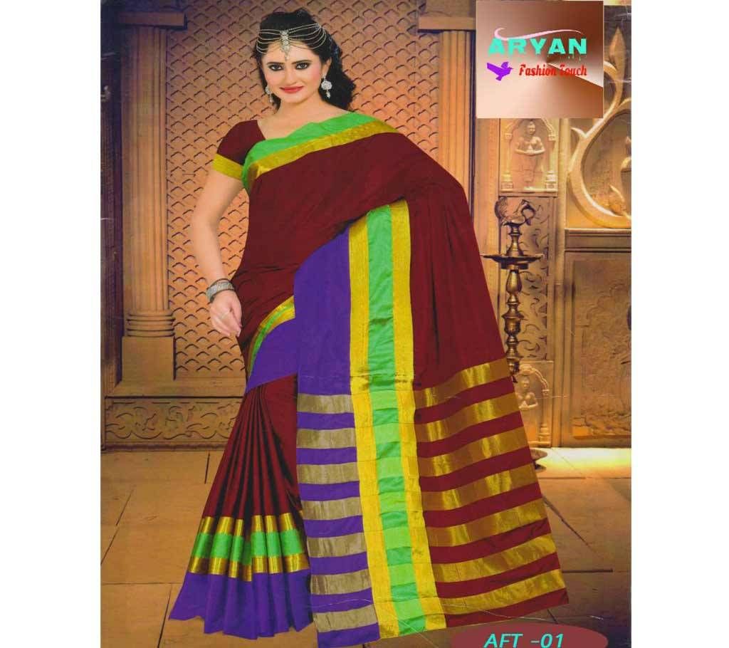 Indian Half Silk Katan Sharee