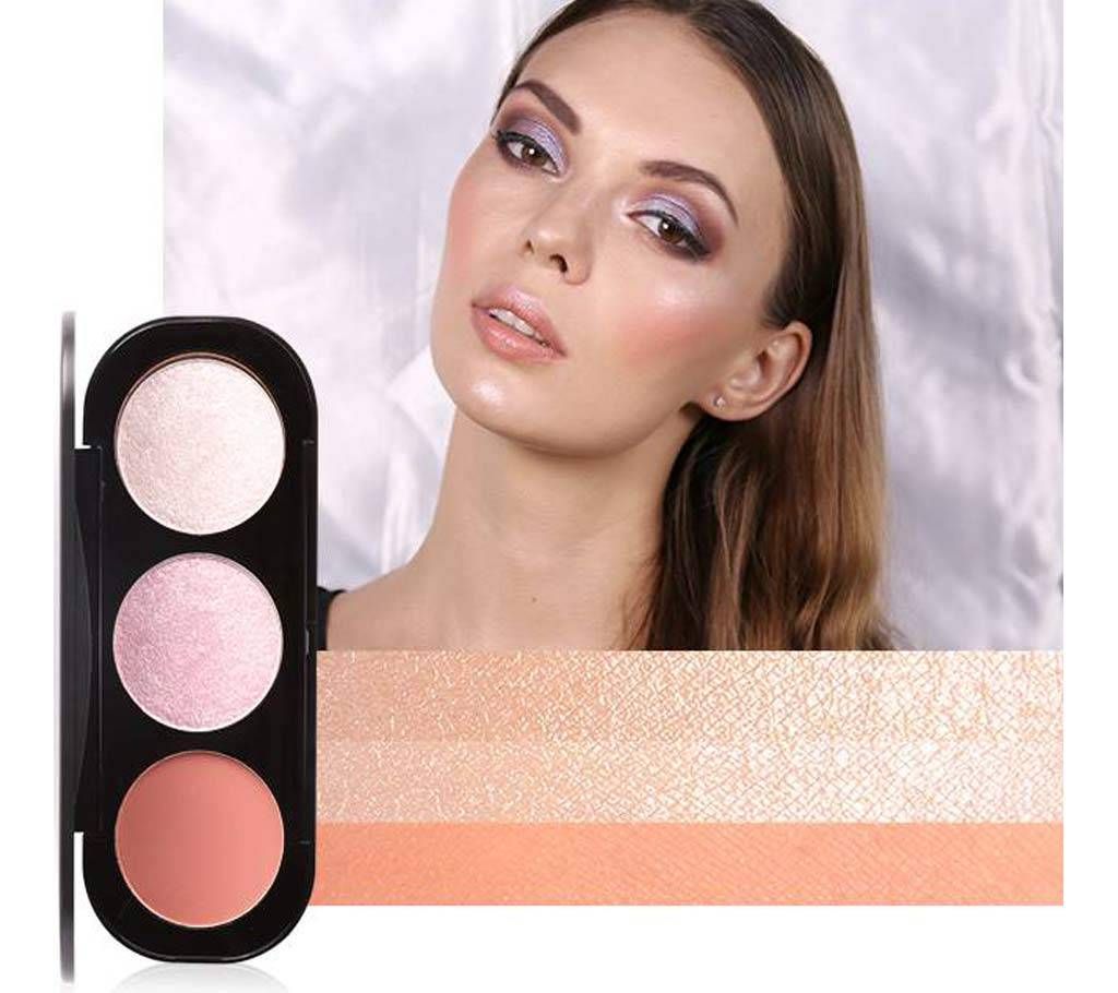 Focallure Blusher & Highlighter Palette 1-China