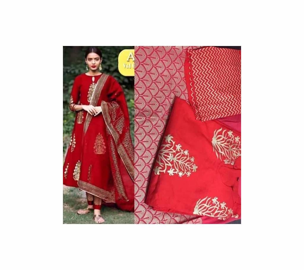 India Unstich  3pcs