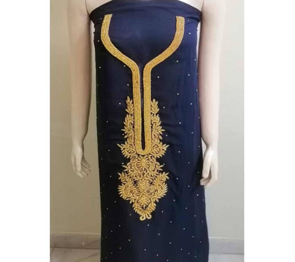 Unstitched Georgette karchupi One piece