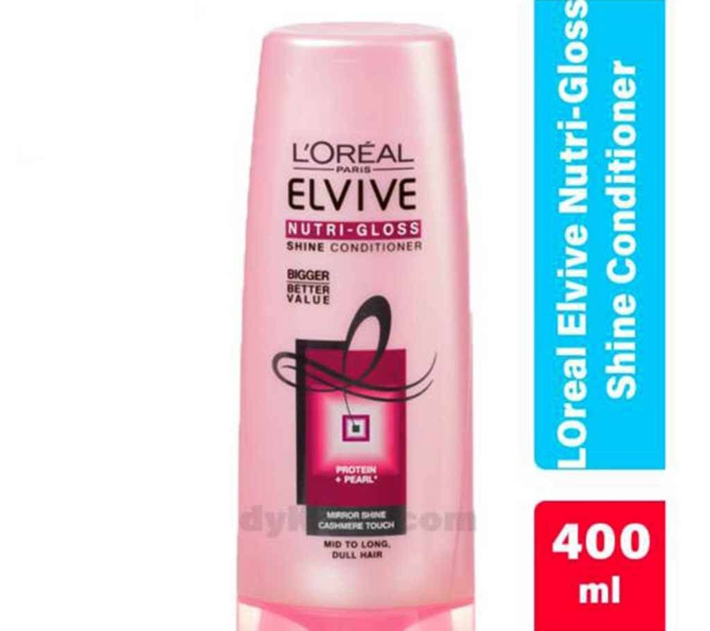 Elvive Nutri-Gloss Shine conditioner UK 400 ml
