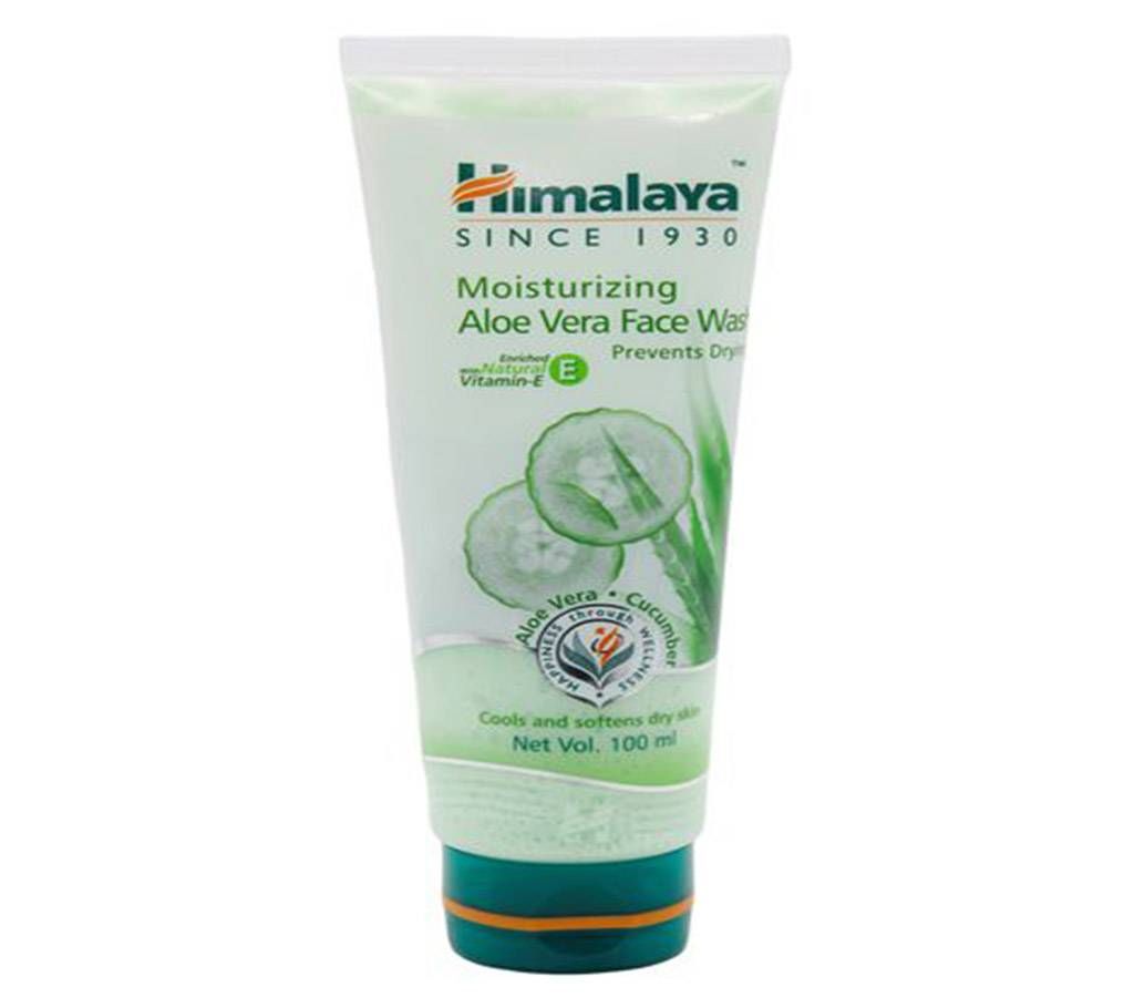 himalaya Aloe vera face wash 100ml - India 