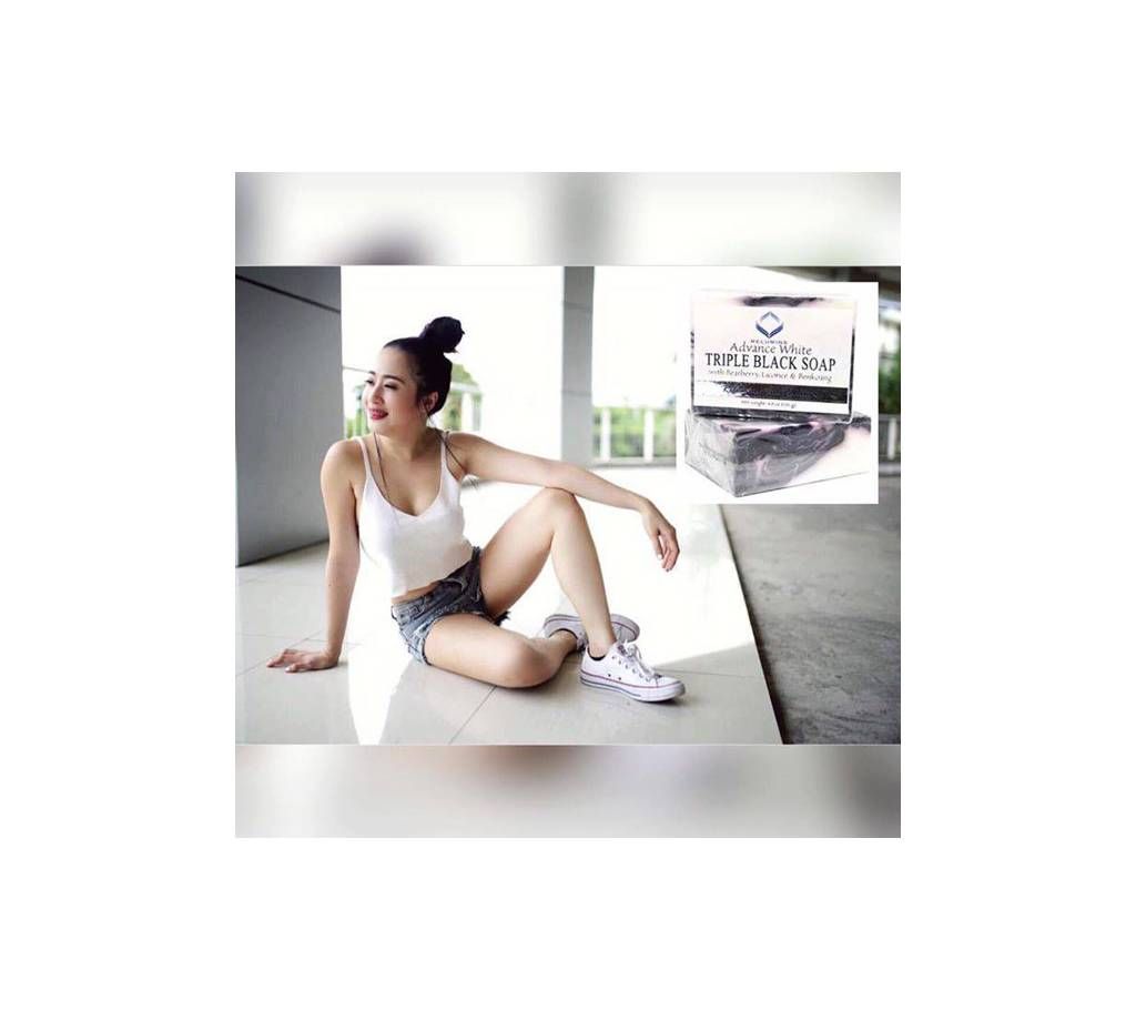 RELUMINS PROFESSIONAL SPA FORMULA TRIPLE ACTION BLACK & WHITE WHITENING SOAP - MAXIMUM WHITENING FOR NORMAL & SENSITIVE SKIN