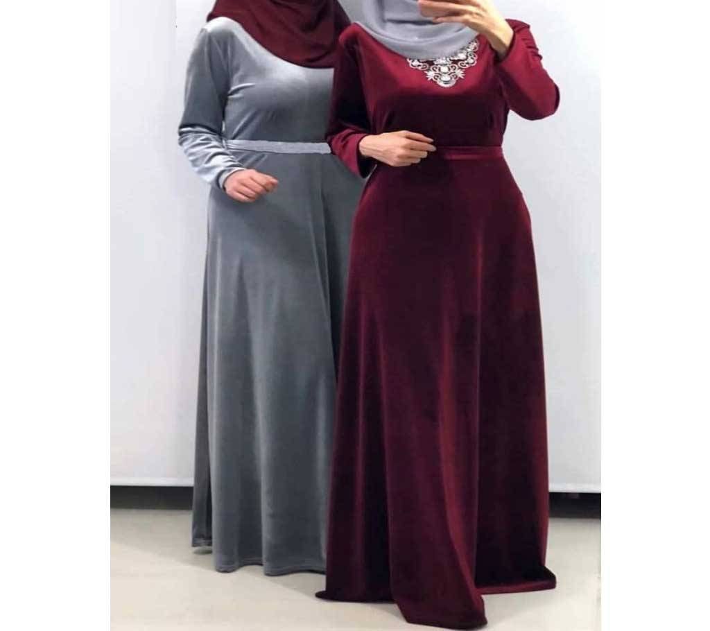 Velvet Abaya for Women
