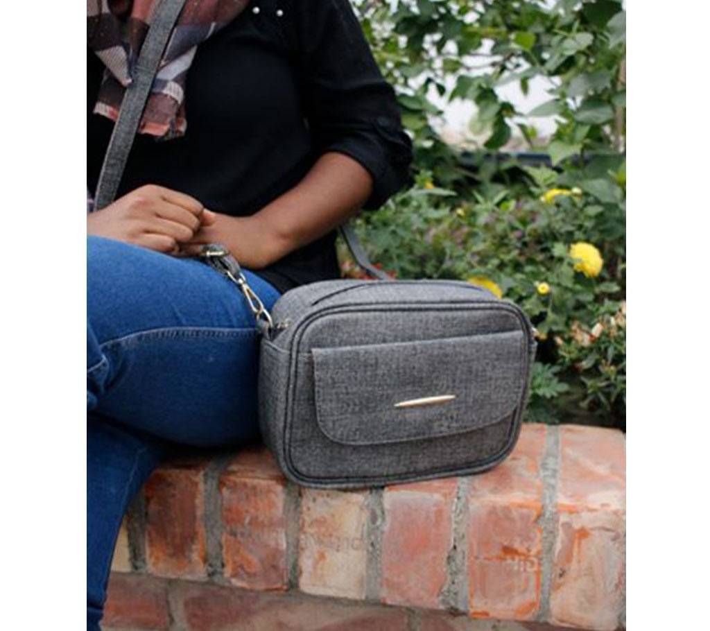 Grey Ladies Side Bag 25 - A910
