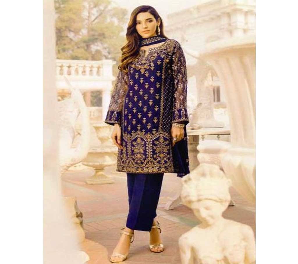 MARIA. (B-3) - 600-402 Unstitched Three Piece
