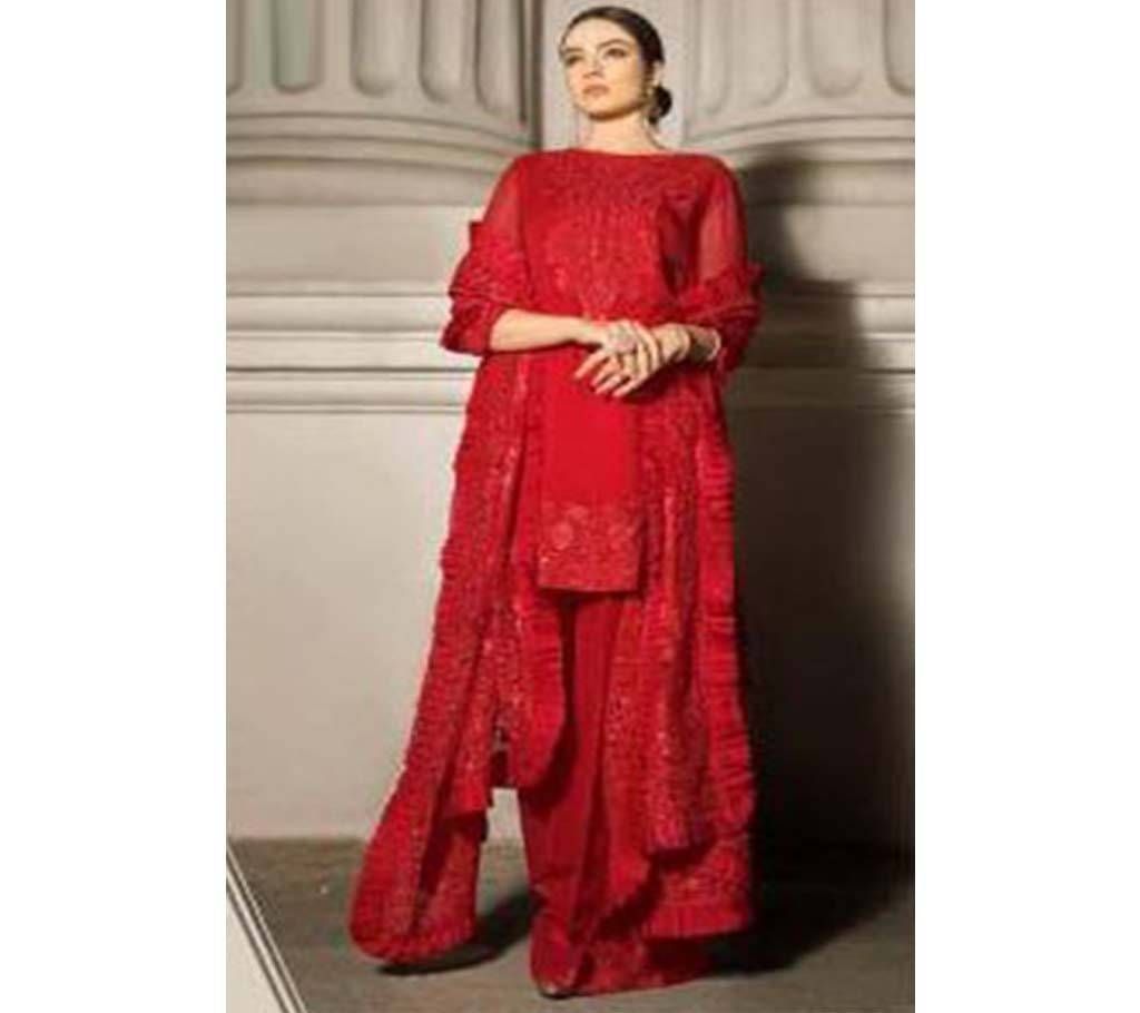 Honey Waqar- 600-201 Unstitched Three Piece