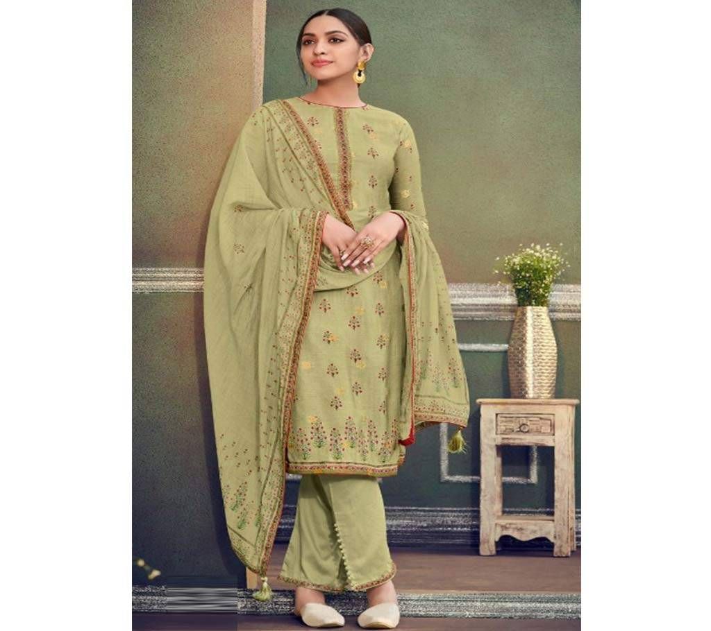 Varsha Rubab Unstitched Cotton Three Piece (Copy)