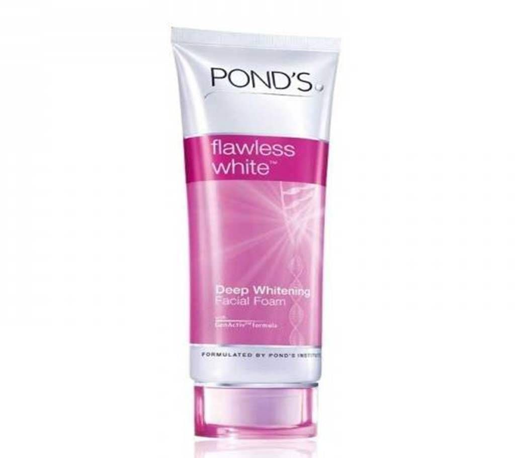 Ponds Flawless White Deep Whitening Facial Foam 100 gm Thailand