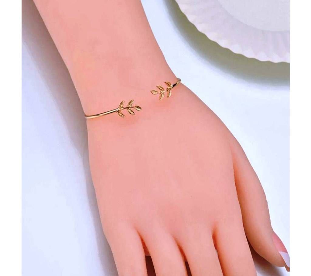 Leaf bracelet for ladies 