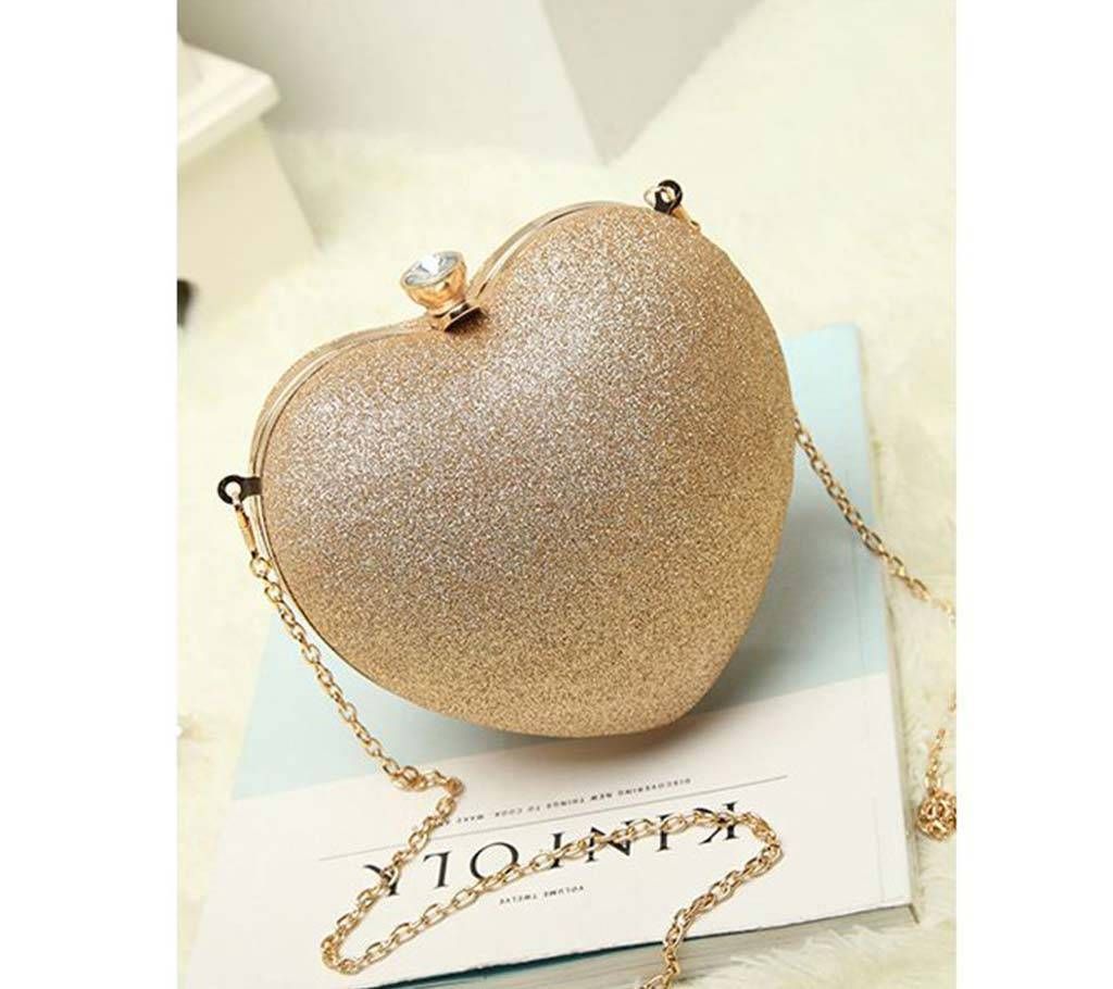 Trendy heart shape Latest design ladies bag, women party  handbag
