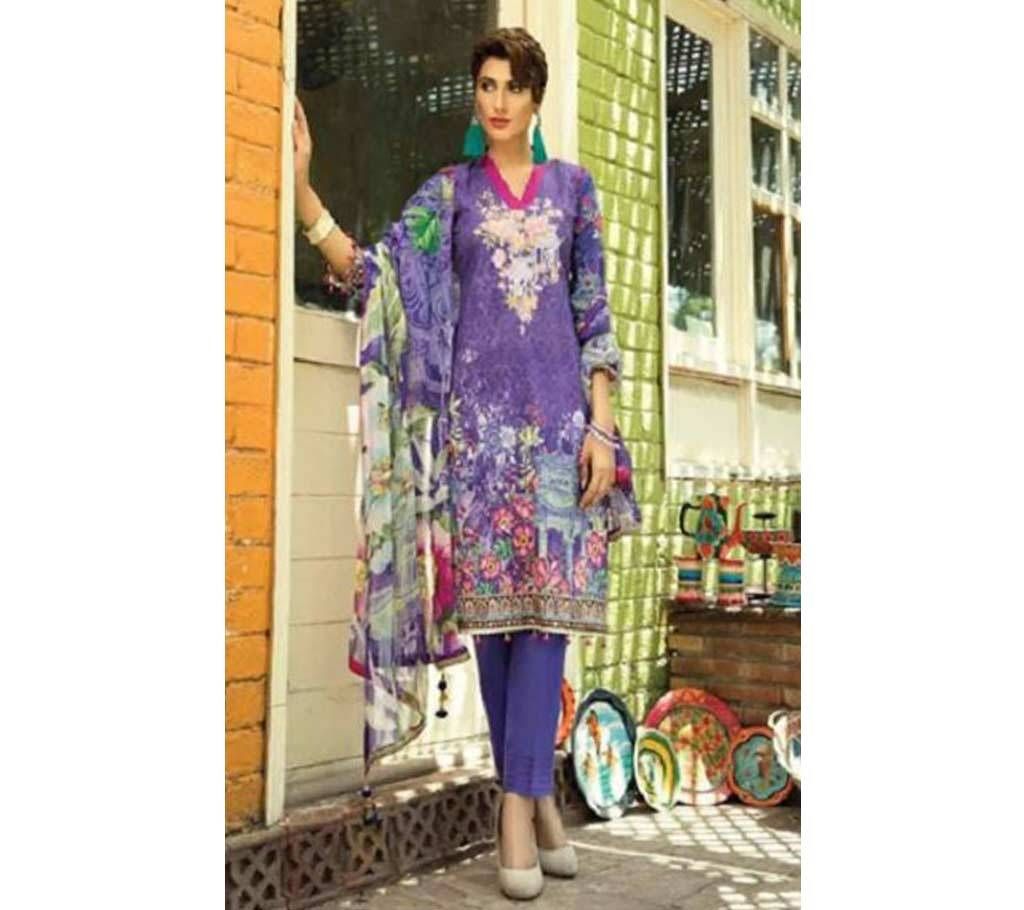 Semi Stiched Pakistani Georgette Three Piece