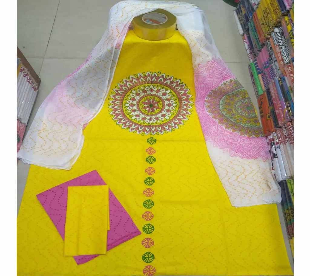 Block Printed kameez 