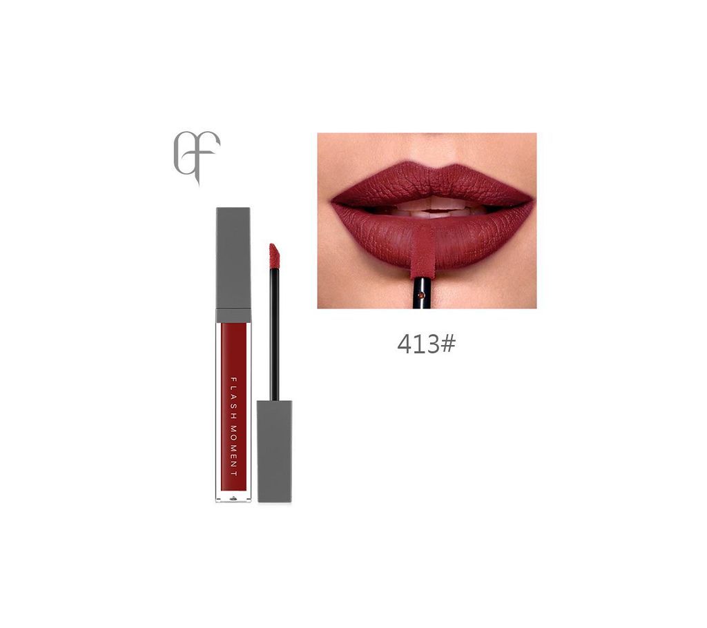 Flash Moment Matte Magenta Color longlasting lipstick #413