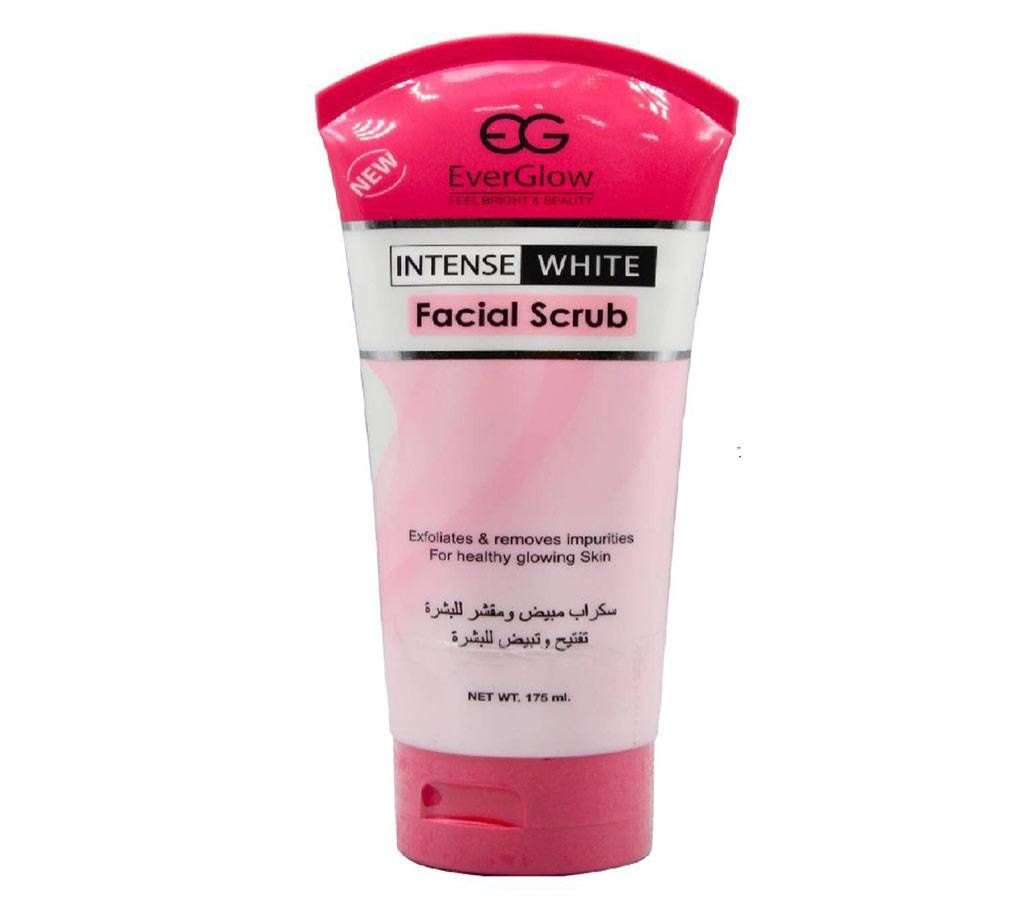 Everglow Intense White Facial Scrub 175ml-Japan 