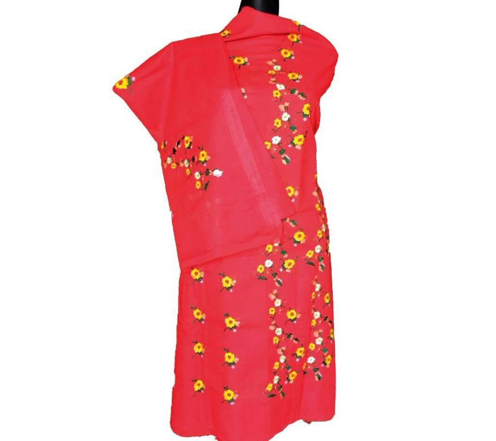 Unstitched Hand Embroidery Dress- Product Code 112