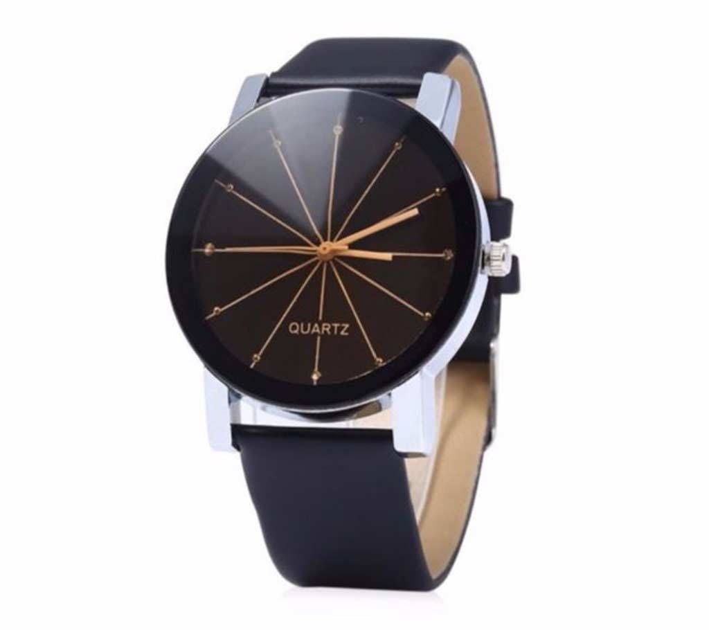 Vintage Line Scale Quartz Girls Wristwatch