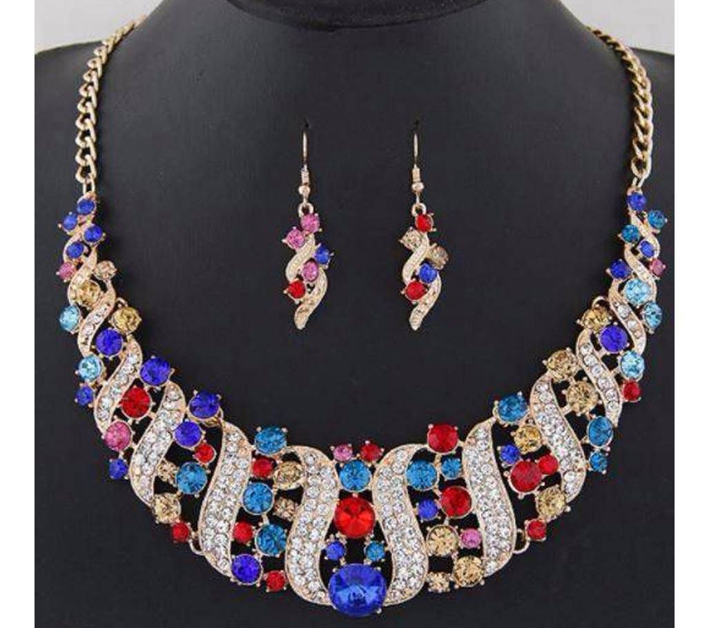 Alloy Ear Ring & necklace set