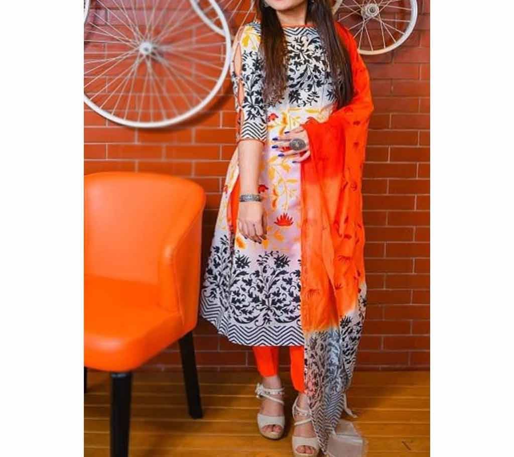 Joypuri Cotton Skin Printed Shalwer Kameez for Women-6
