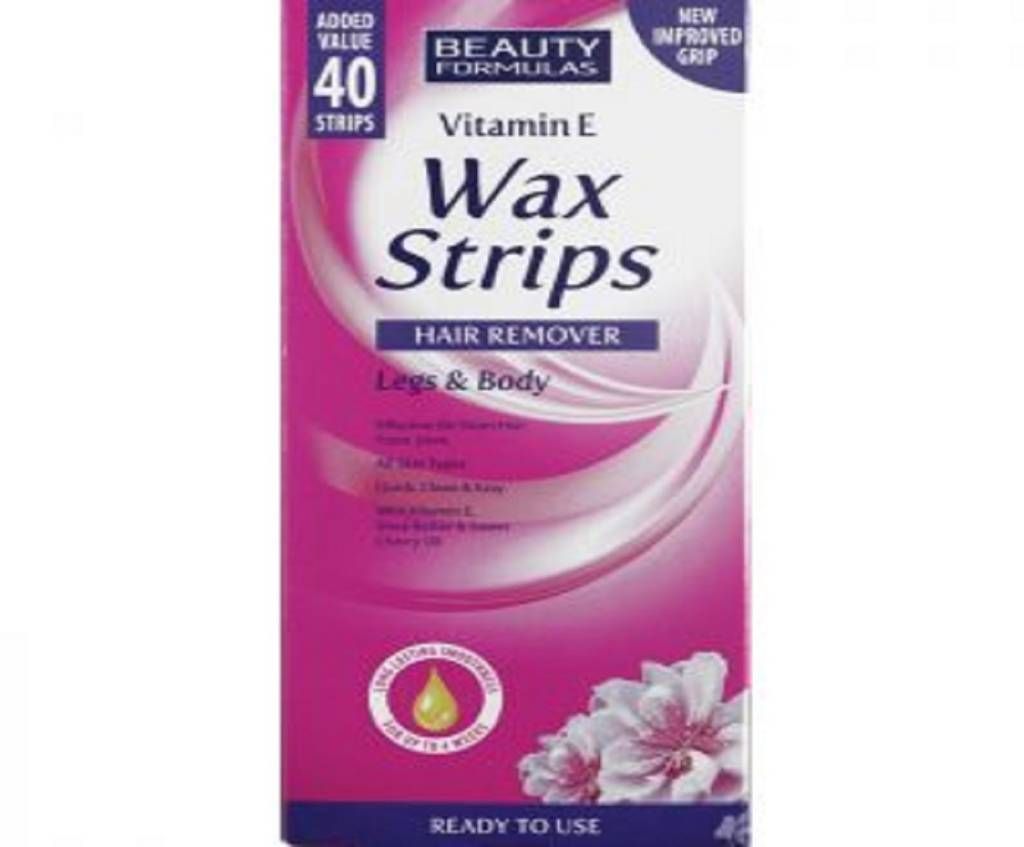 Beauty Formulas Wax Strips hair Remover