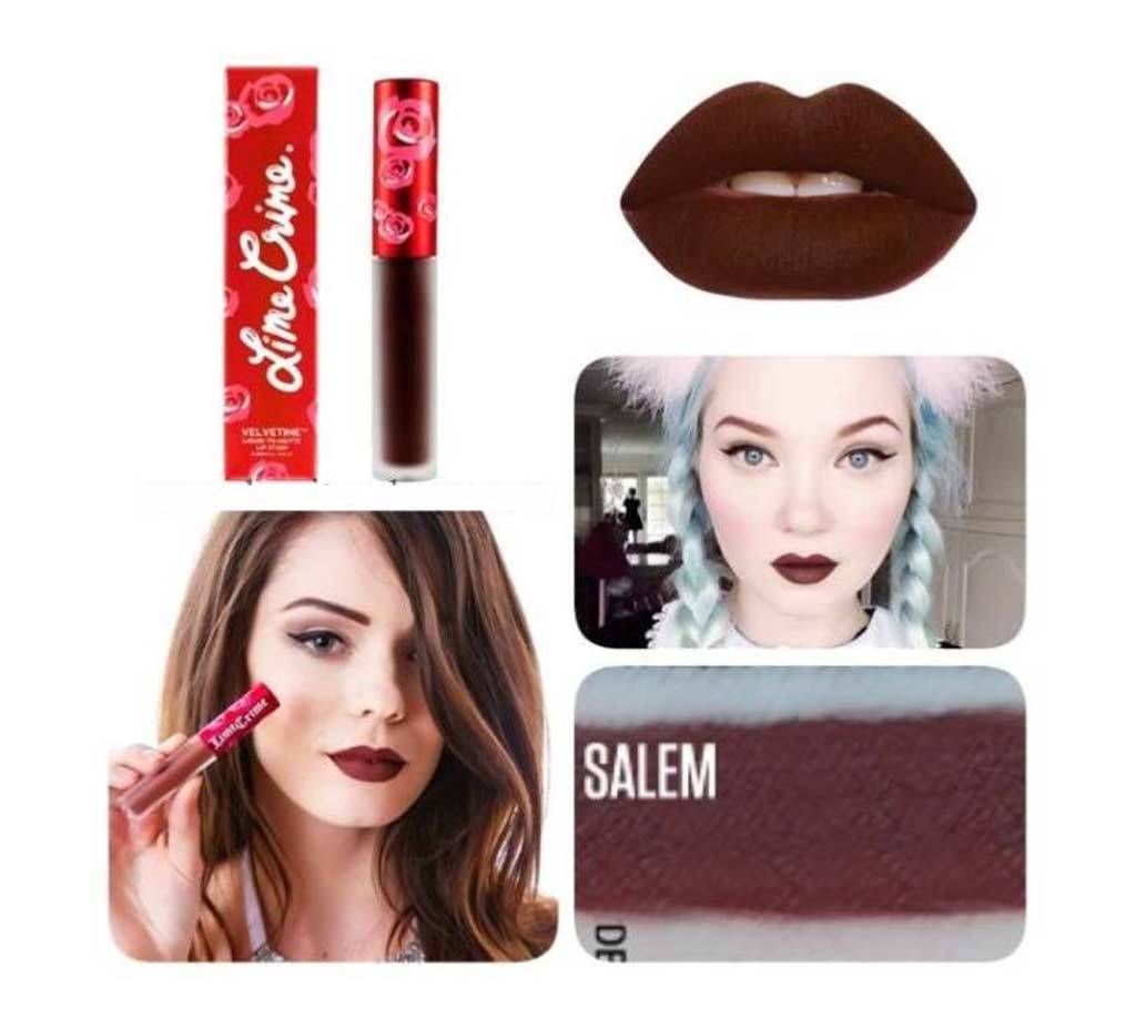 Lime Crime Velvetines Liquid Matte Lipstick -SALEM