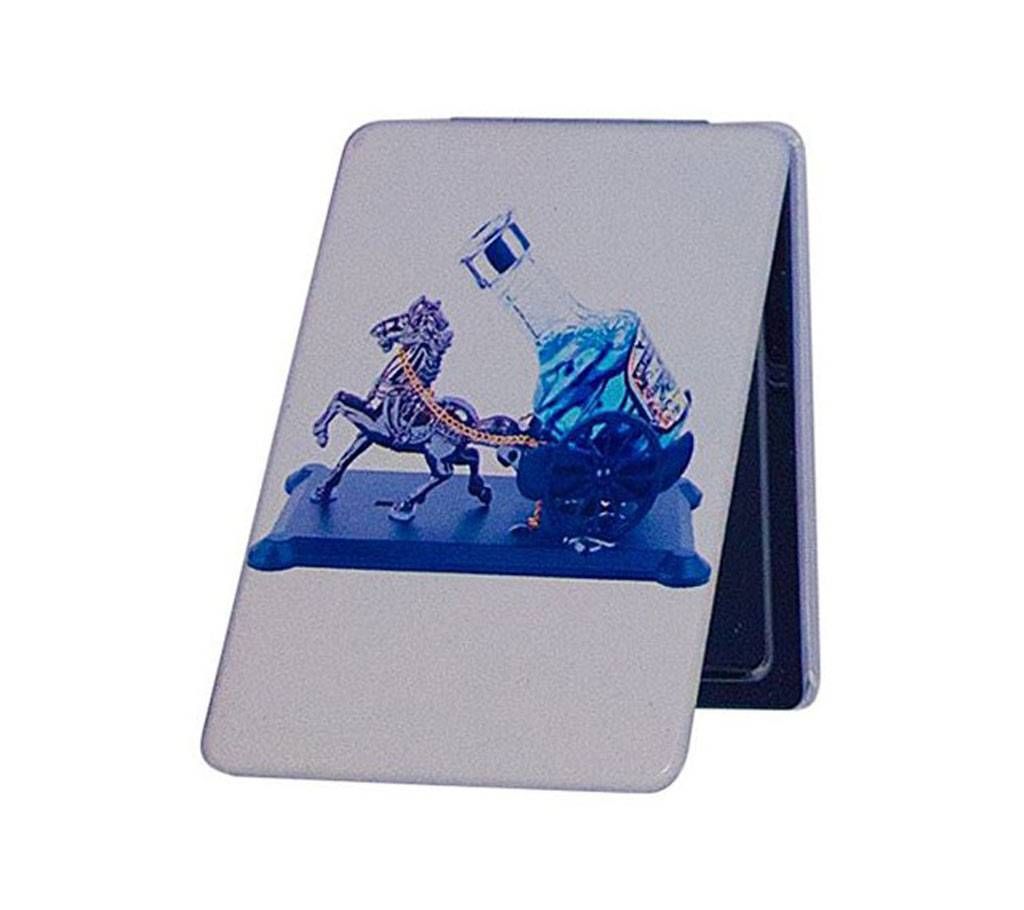 Fancy Pocket Mirror for women -blue