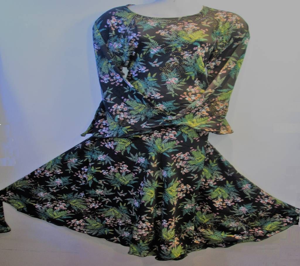 Ladies Georgette Patabahar Print Borka