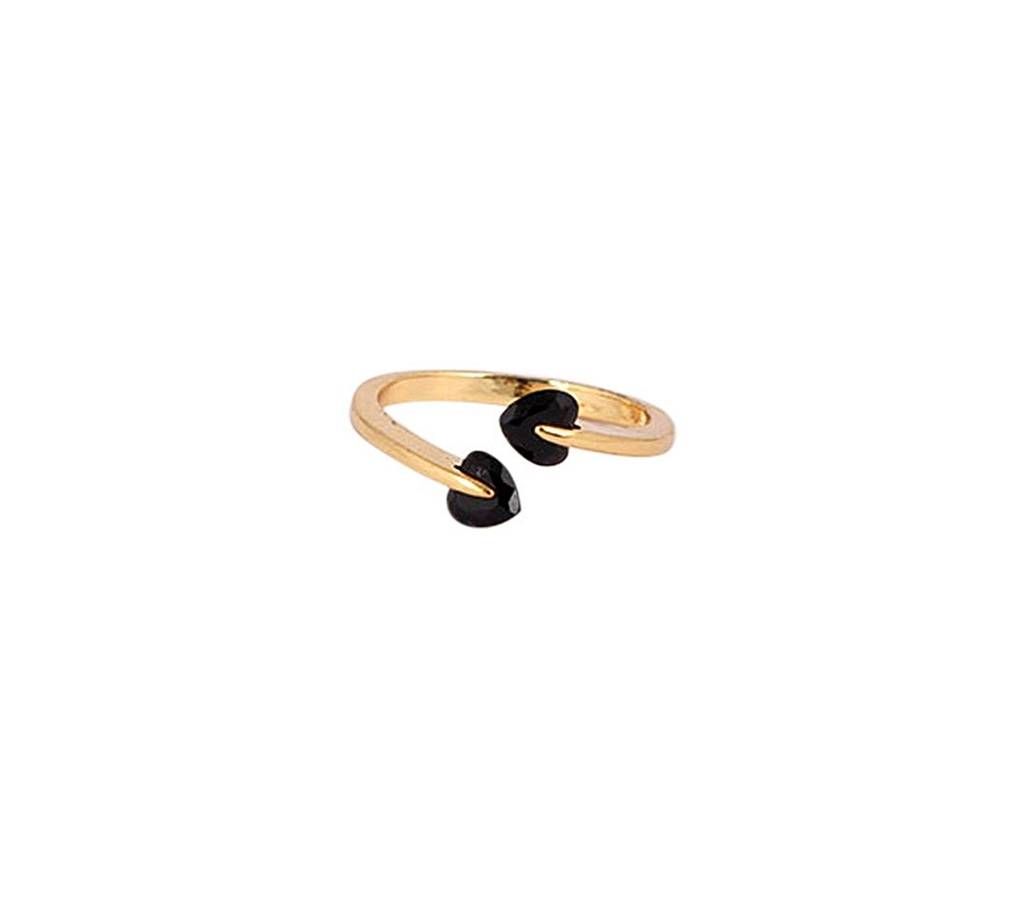 Rose Golden Alloy Ring for Women