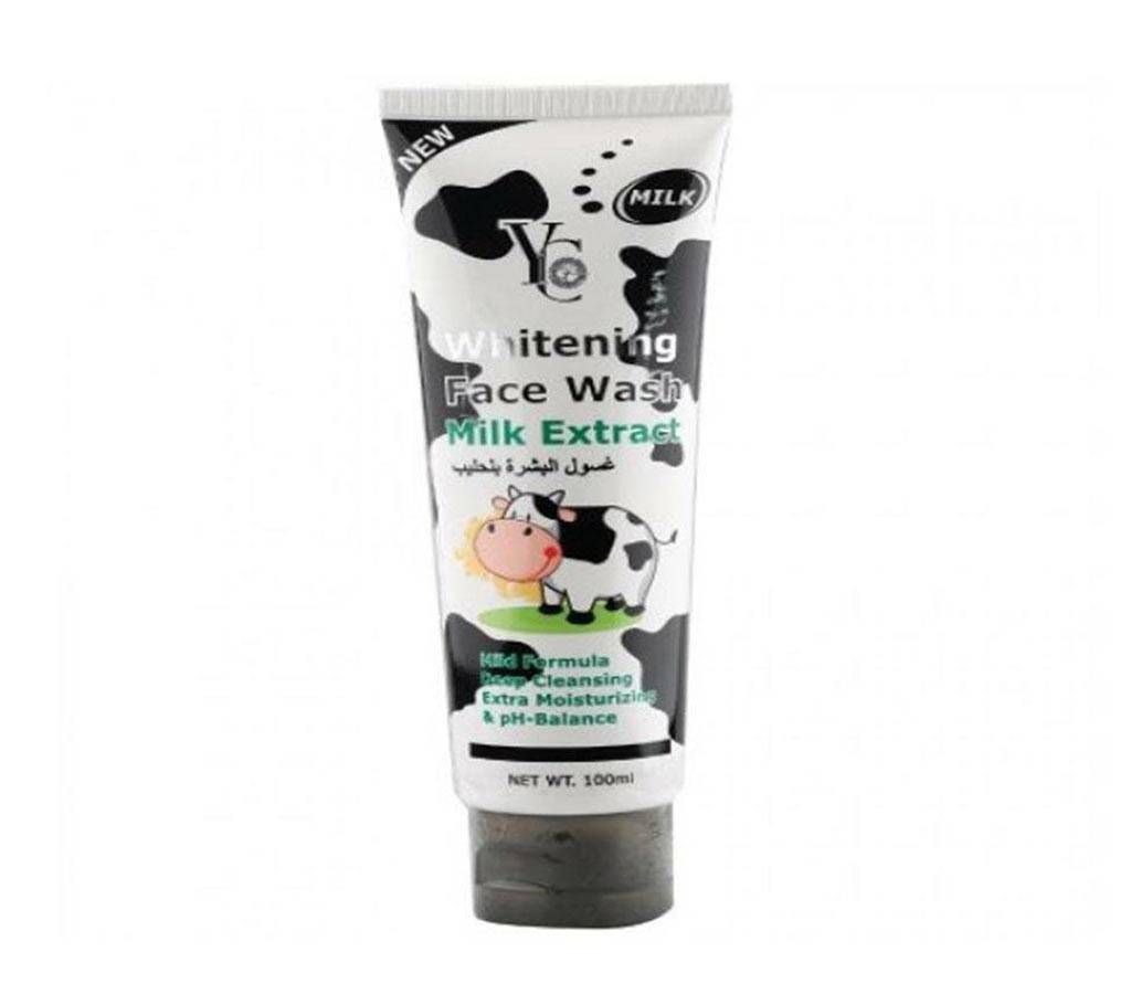 yc milk face wash with milk extract Thailand 