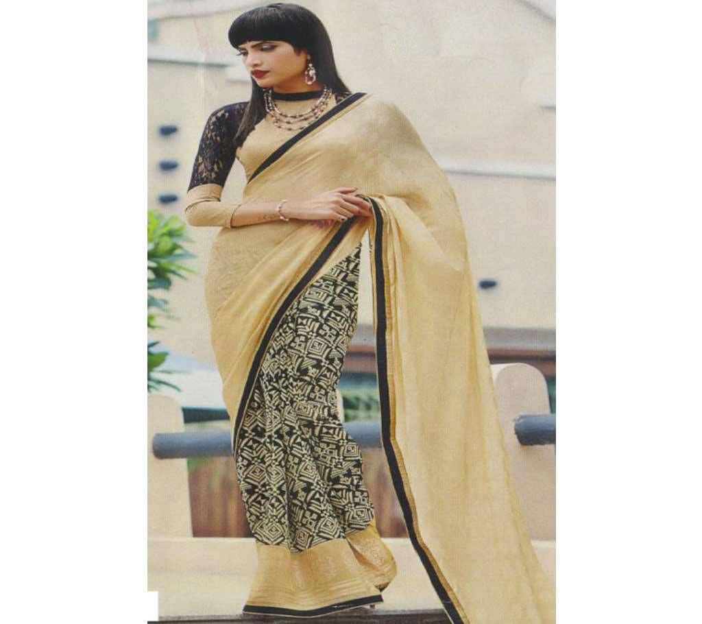 Indian Half Silk Georgette Sharee