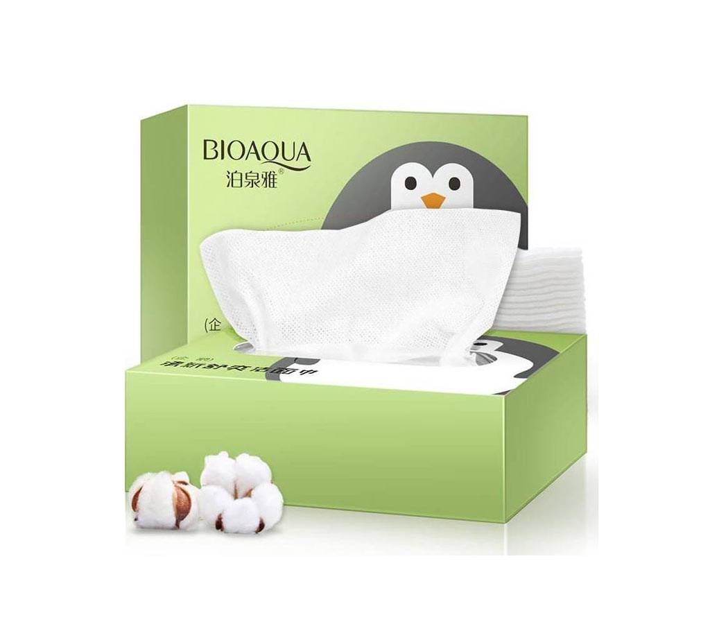 BIOAQUA Makeup Cleanser Cotton Box - Korea
