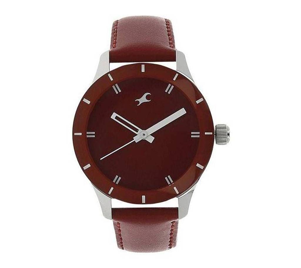 NG6078SL06C Leather Analog Watch