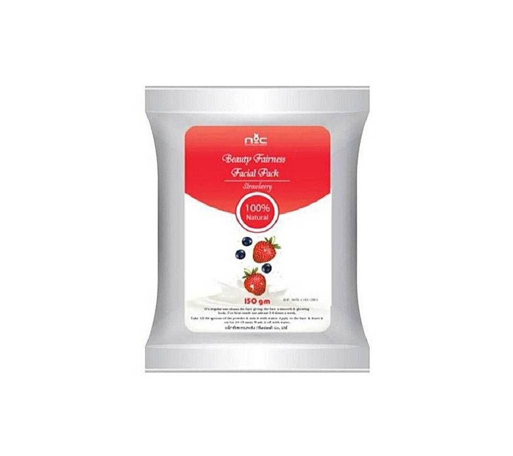 NOC Beauty fairness Facial pack Strawberry 150g Thailand