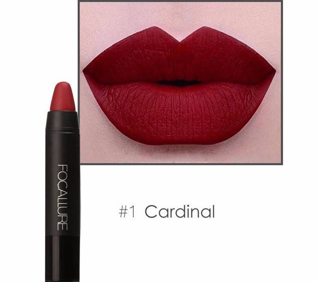 FOCALLURE METALLIC MATTE LIP CRAYON 6 gm china